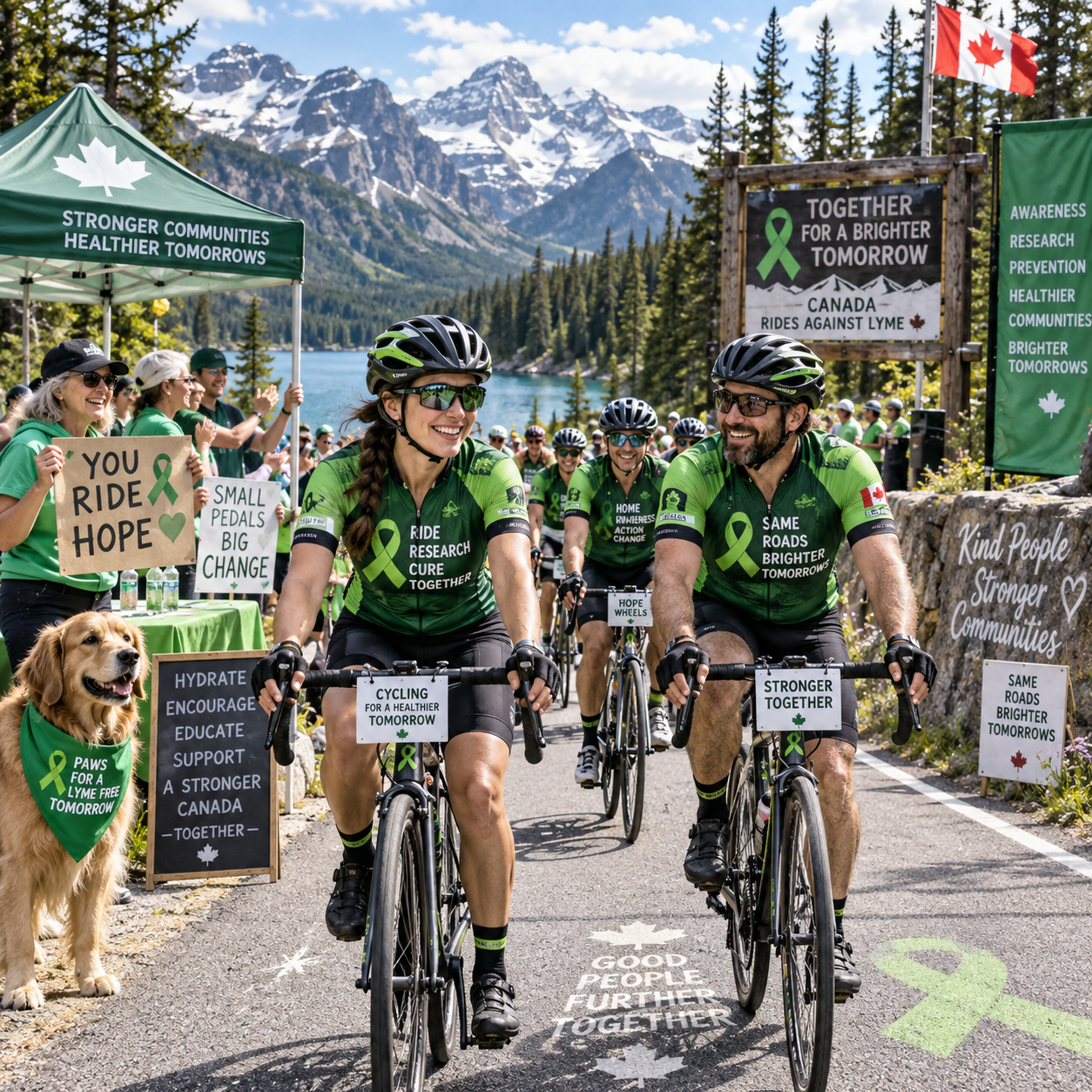 Cycling for a Cause: How Charity Rides Support Lyme Disease Research